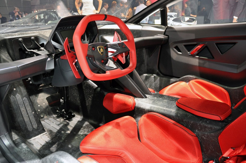 Lamborghini's Sesto Elemento Interior Design