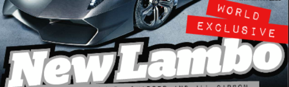 Lamborghini Sesto Elemento in Top Gear Magazine, November 2010