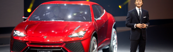 Lamborghini unveil “URUS” at Beijing Auto Show, April 2012